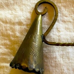 Vintage Brass Candle Snuffer
